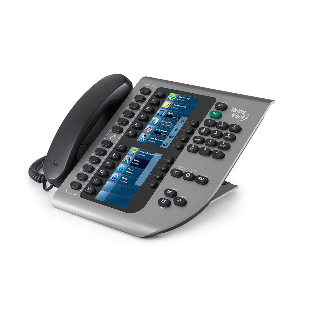Telos 2001-00281 VSet12 Phone Controller for VX Series VoIP Systems