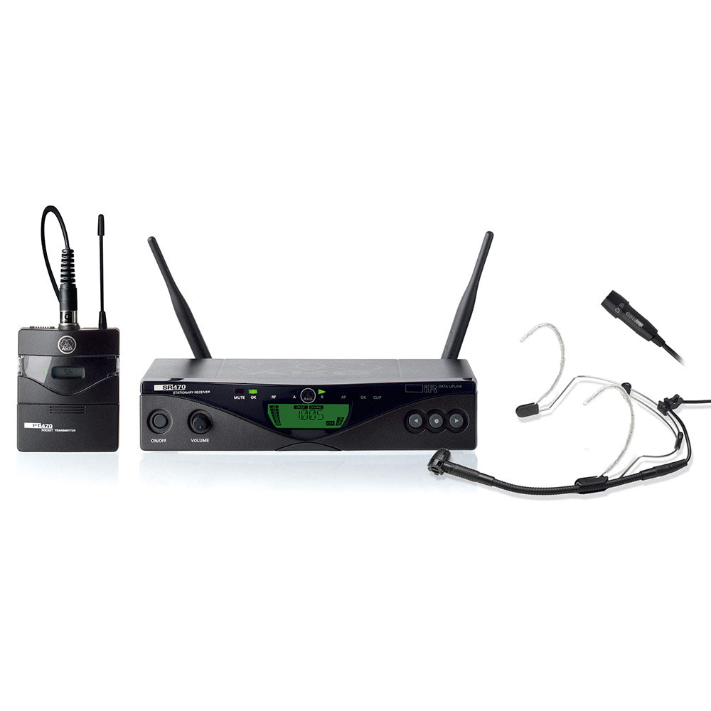 AKG WMS470 Presenter Set Lavalier/Headset Wireless System (BD7 Band / 500 - 530 MHz)