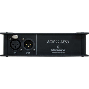 Glensound AoIP22 AES3 - AES3 interface for Dante/ AES67