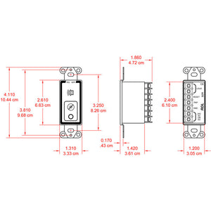 RDL D-BZR Piezo Alert Module - Custom Engraving Option