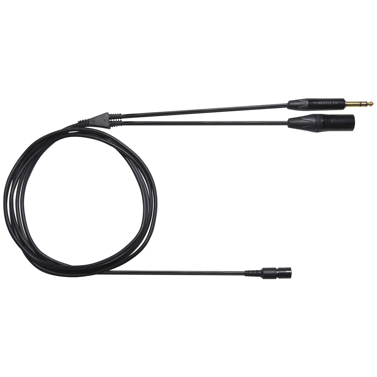 Shure BCASCA-NXLR3QI Cable for BRH Series Headsets (XLR3M/TRS)