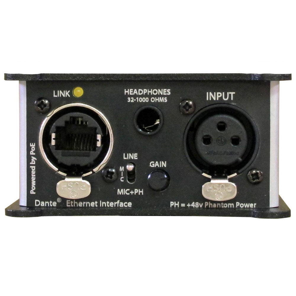 Glensound VITA MINI - Compact Dante¨ Beltpack Commentary Unit with Talkback