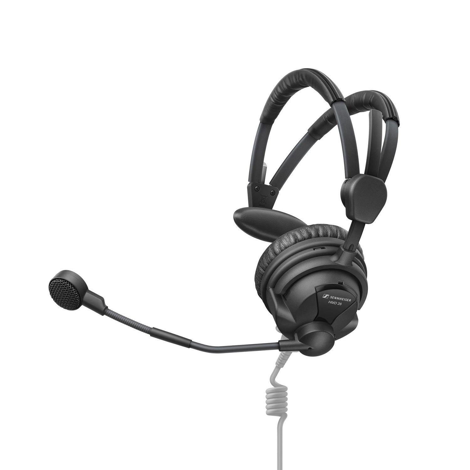 Sennheiser HMD 26 S - Closed-Ear Broadcast Headset (Requires Cable)