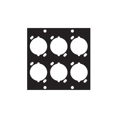 Middle Atlantic UNIV6 Six-Space Universal UCP Module