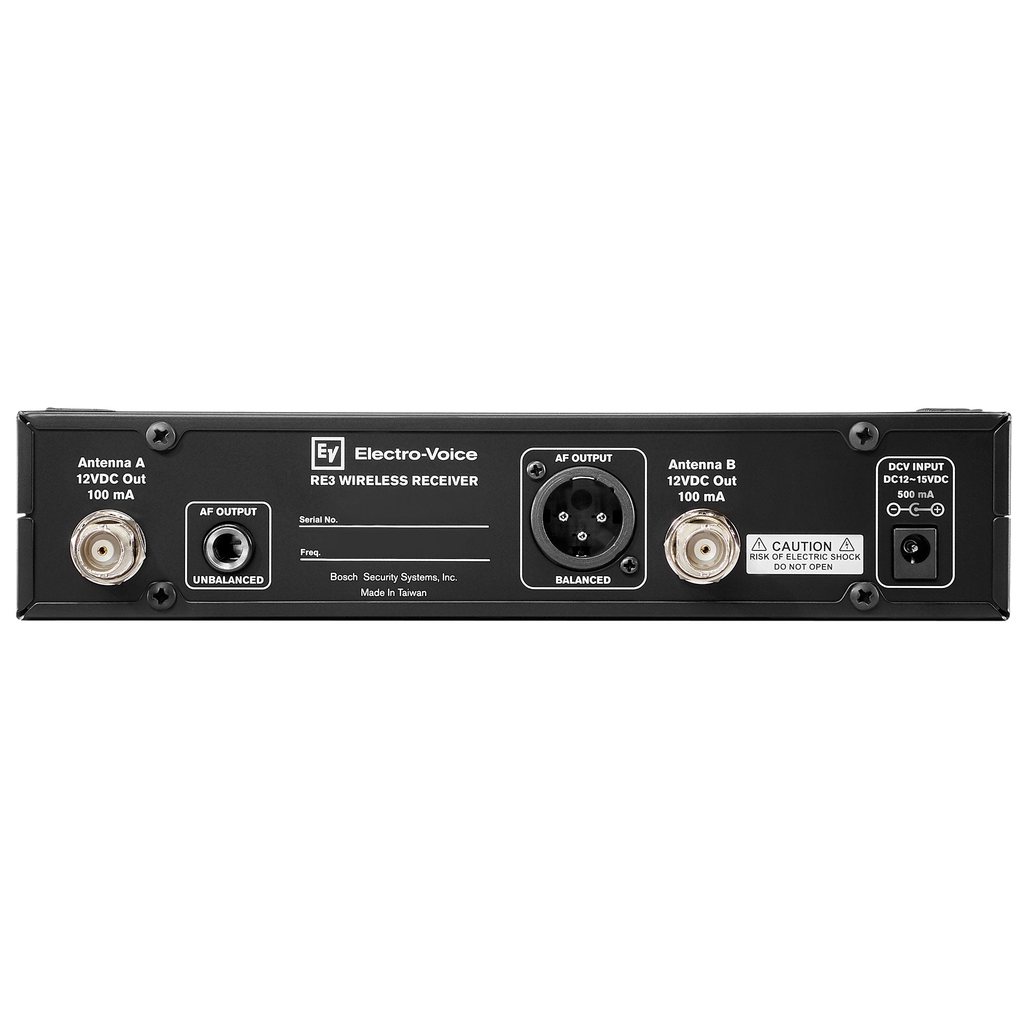 Electro-Voice RE3-RX Half Rack Wireless Receiver (5H Band / 560 - 596 MHz)