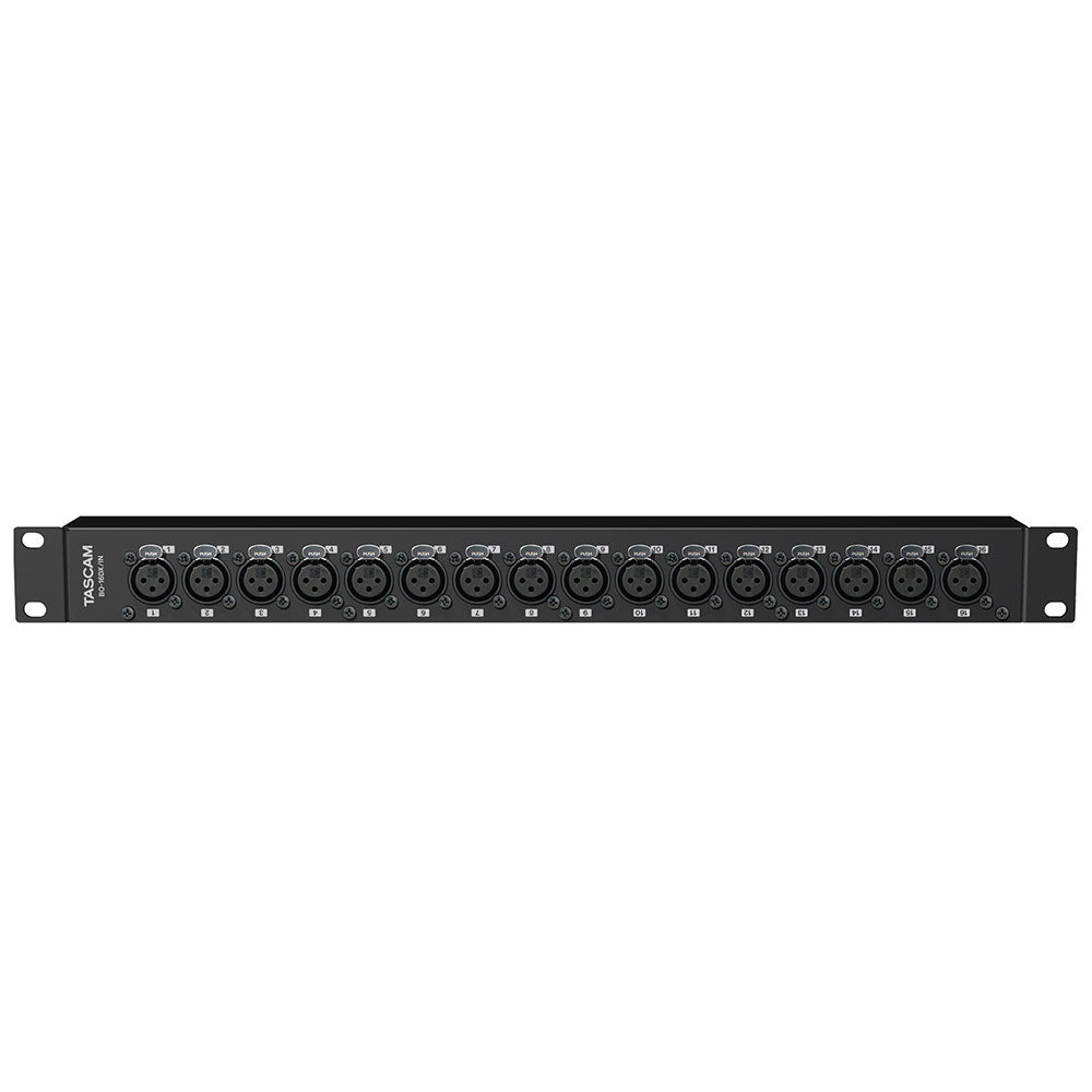 Tascam BO-16DX/IN 16-Channel XLR Female to DB25 Input Box