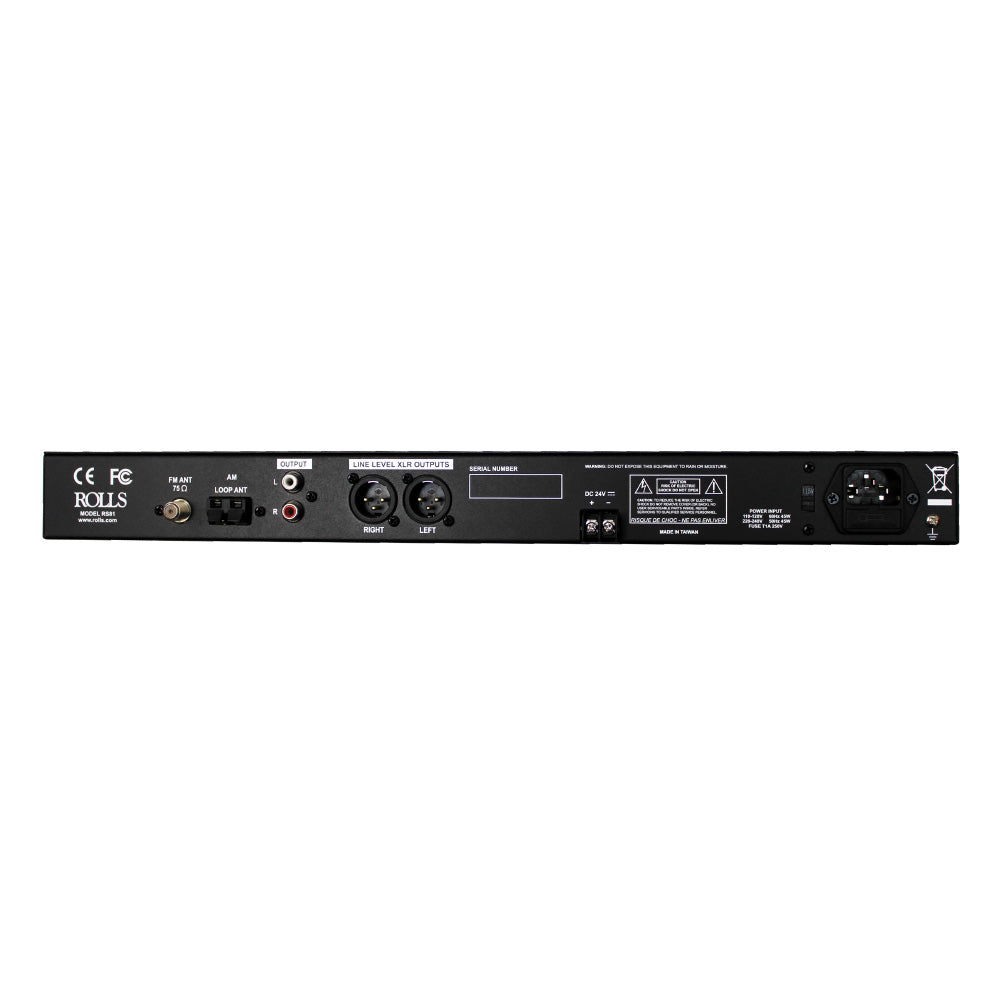 Rolls RS81B Quartz PLL Synthesized AM/FM Tuner