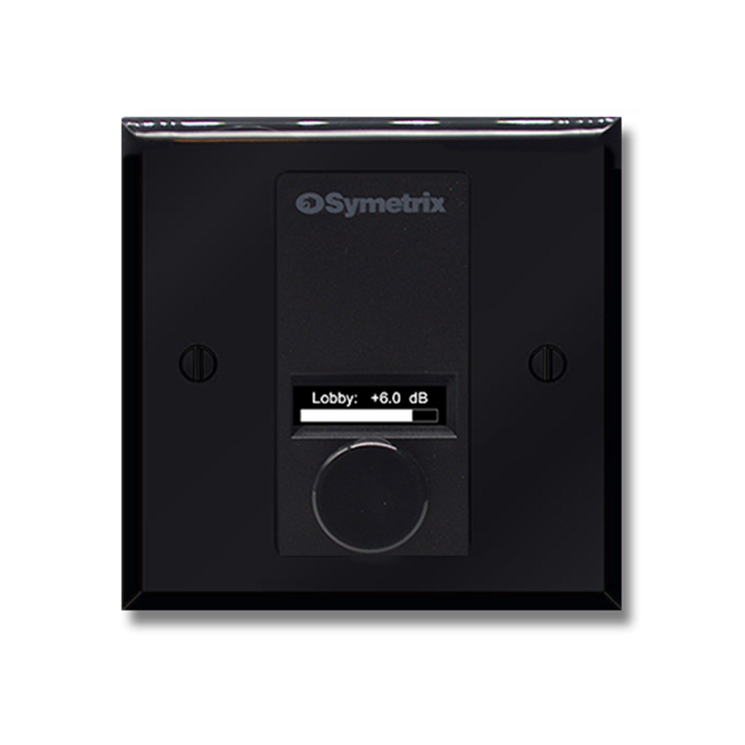 Symetrix W1 - Wall Mount IP Controller for Symetrix DSP Systems (Black / Euro)