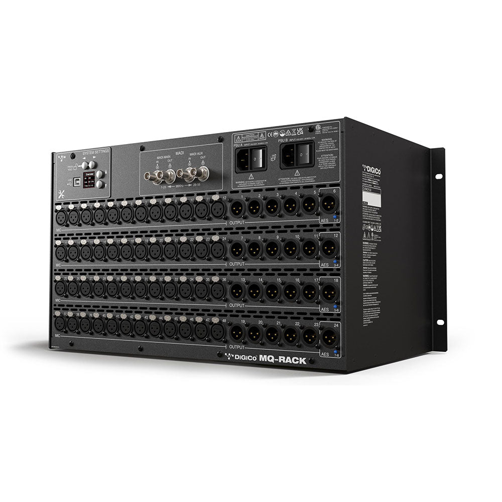 DiGiCo MQ-Rack - 48-Input 24-Output MADI Stage Box