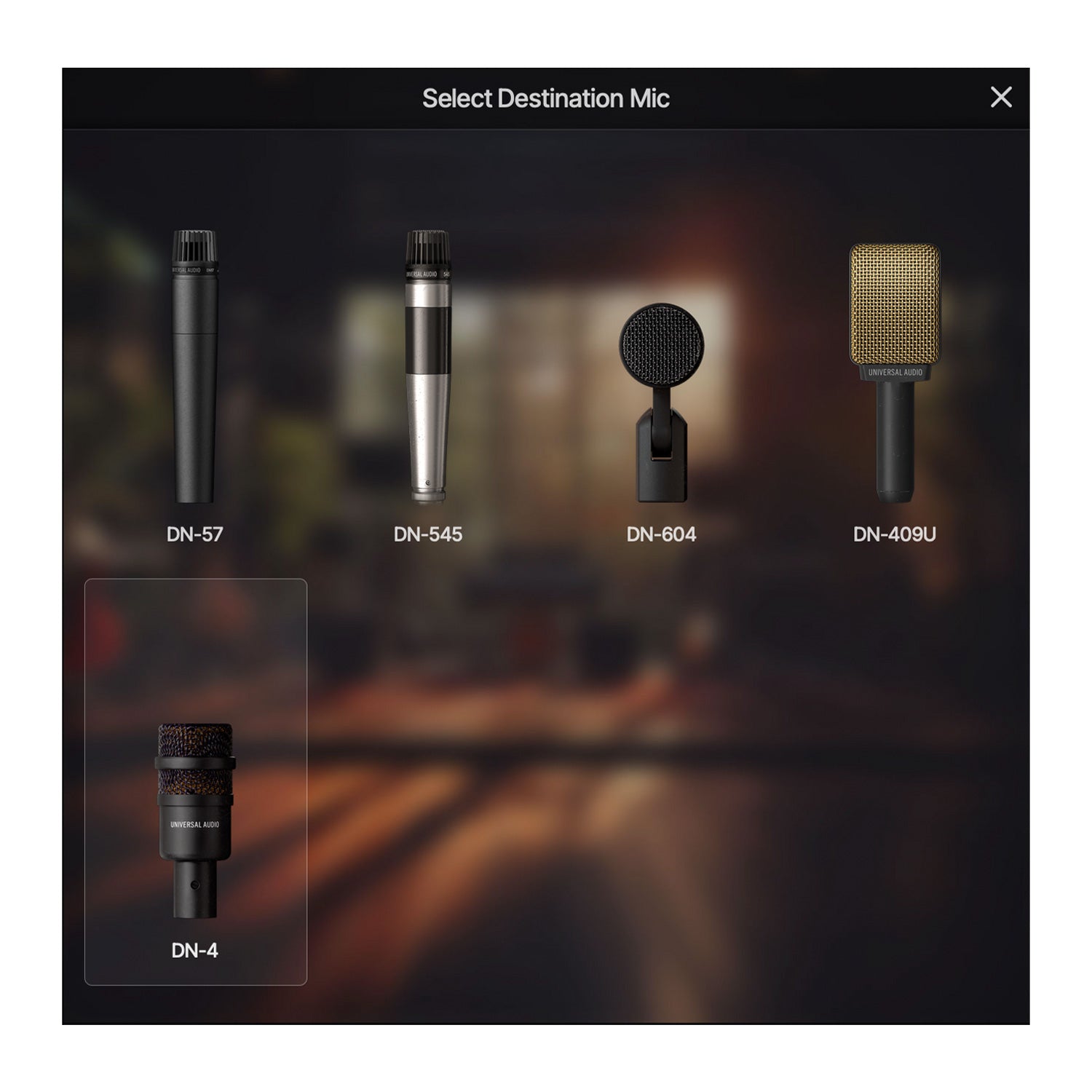 Universal Audio SD-3 - Dynamic Microphone with Hemisphere Mic Modeling