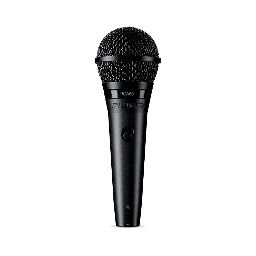 Shure PGA58-XLR Cardioid Dynamic Vocal Microphone (with XLR Cable)