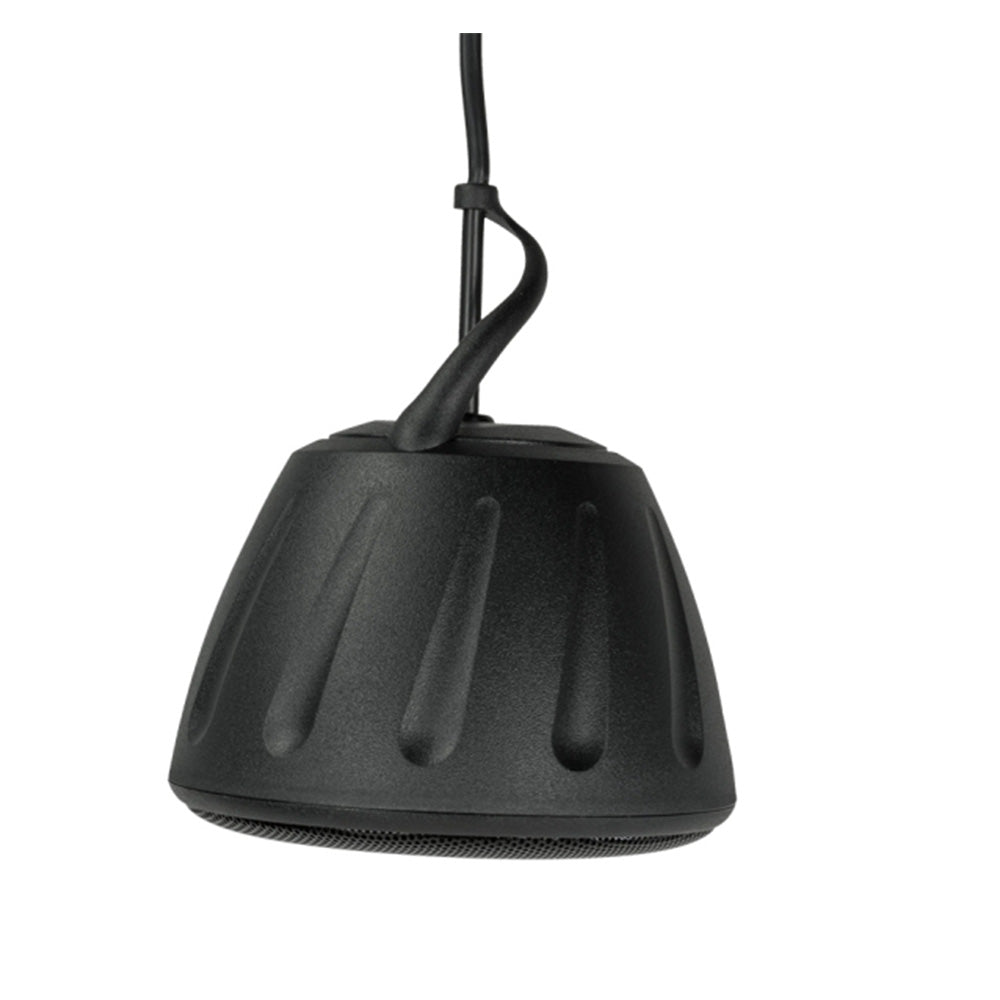 Soundtube RS31-EZ-T-BK - Full-Range 3-Inch Hanging Loudspeaker with Transformer (Black)