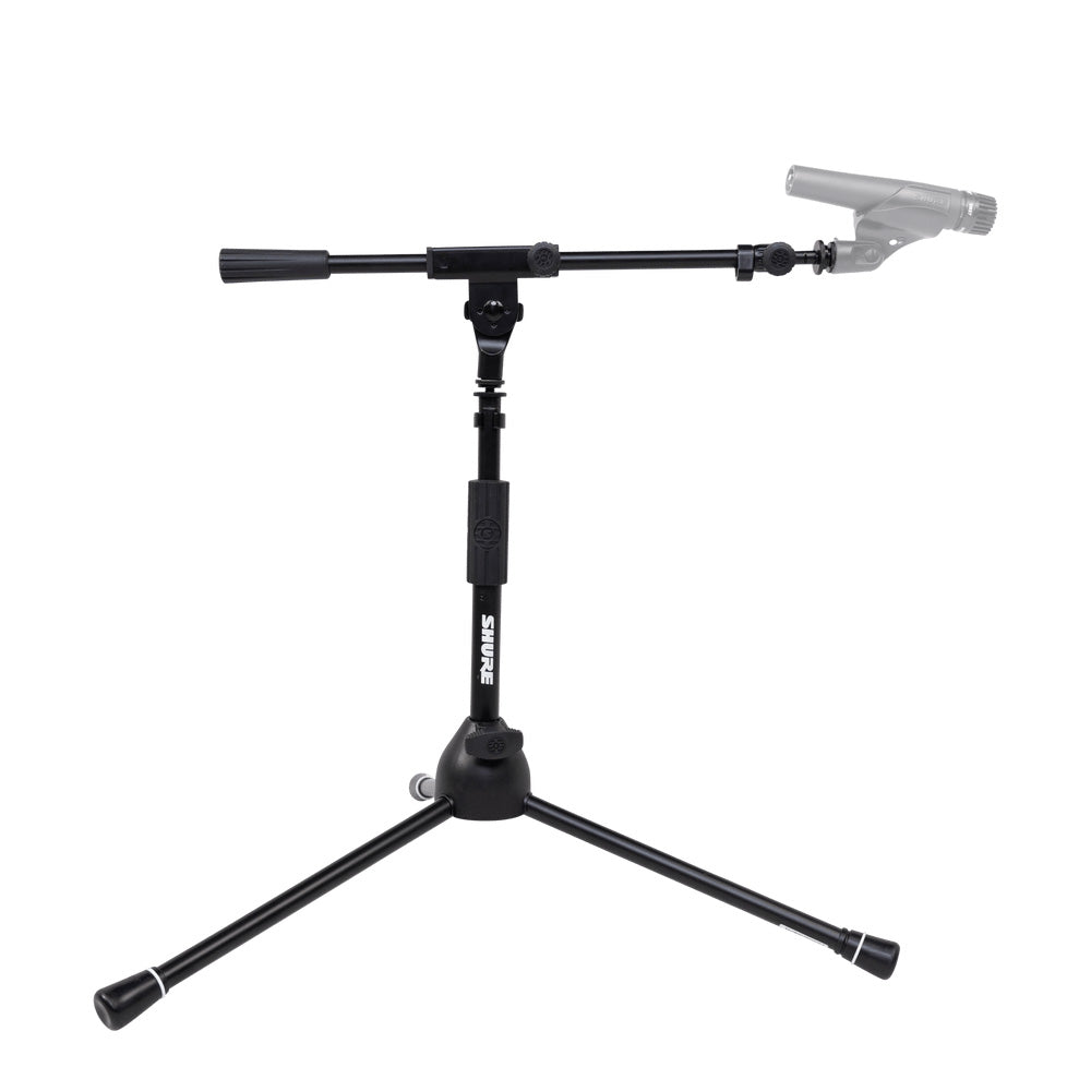 Shure SH-TRIPODSTANDLP - Low-Profile Tripod Mic Stand with Telescoping Boom