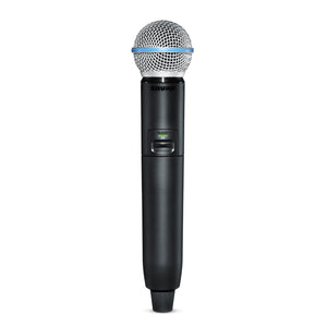 Shure GLXD2+/B58 - Digital Wireless Dual Band Handheld Transmitter with BETA 58A