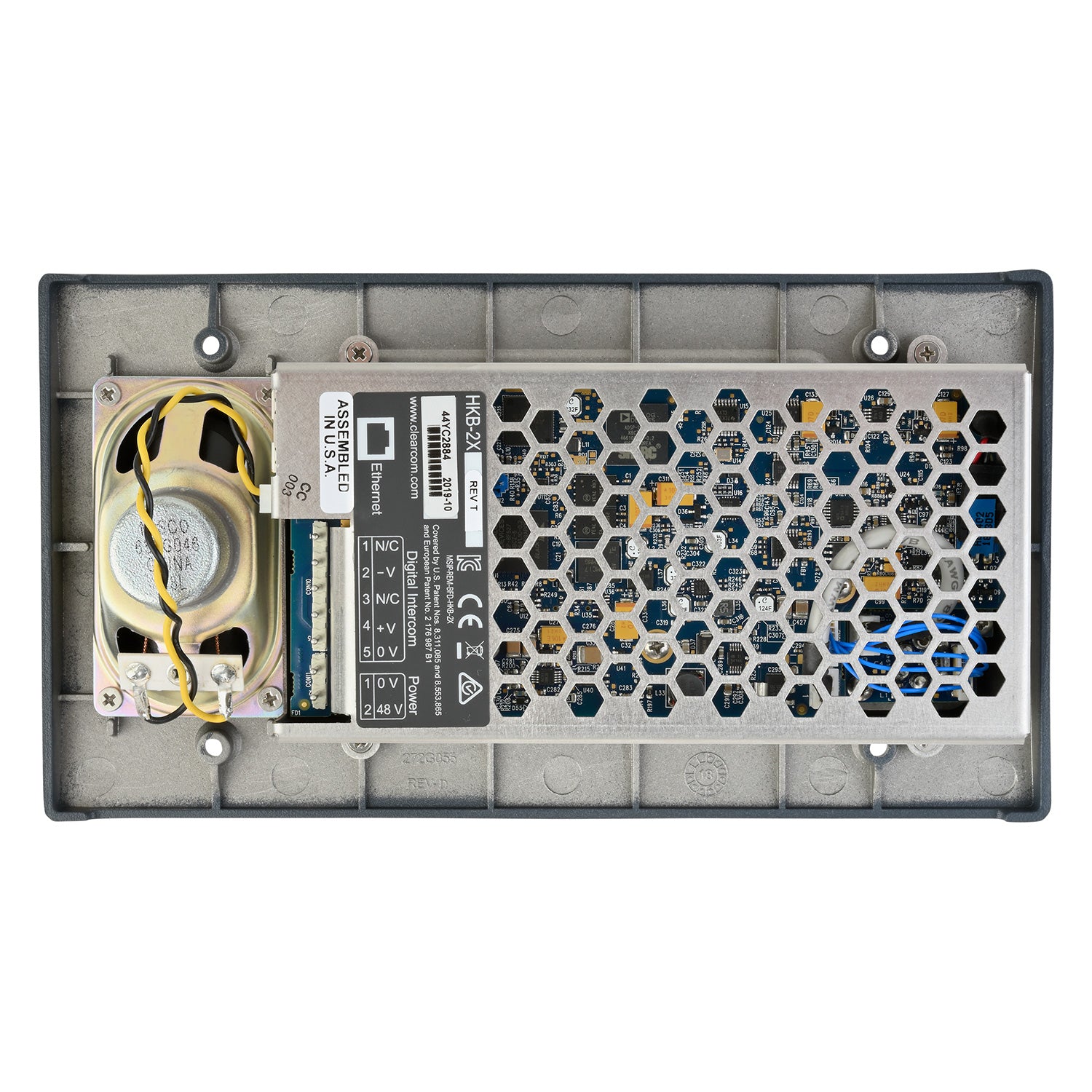 Clear-Com HXII-KB-X7 - Speaker Station for HelixNet Intercom (XL7M)