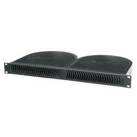 Middle Atlantic QBP-2A Quiet Blower Panel (1 Rackspace, Anodized Finish)