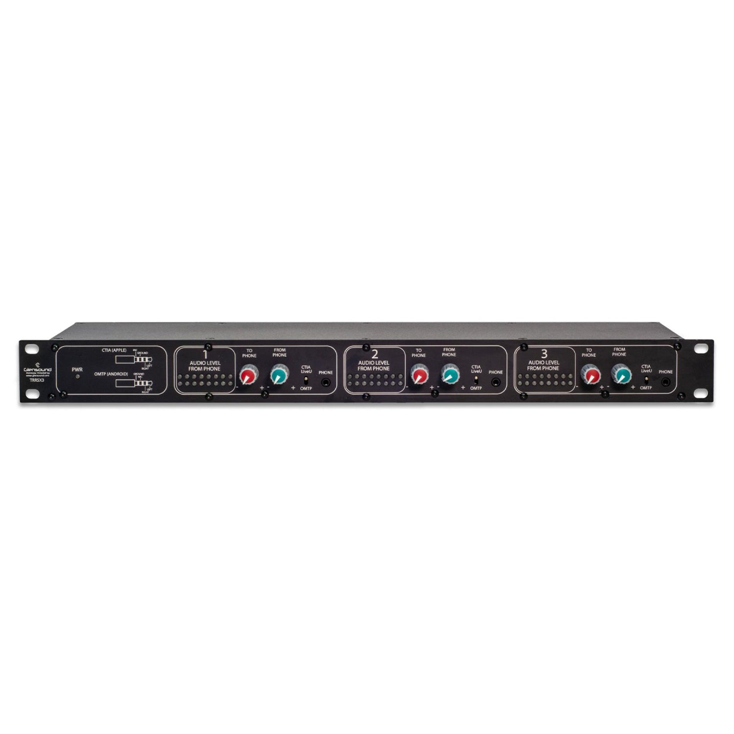 Glensound GS-TRRS/X3 - Mono Audio Interface For Three Mobile Phones