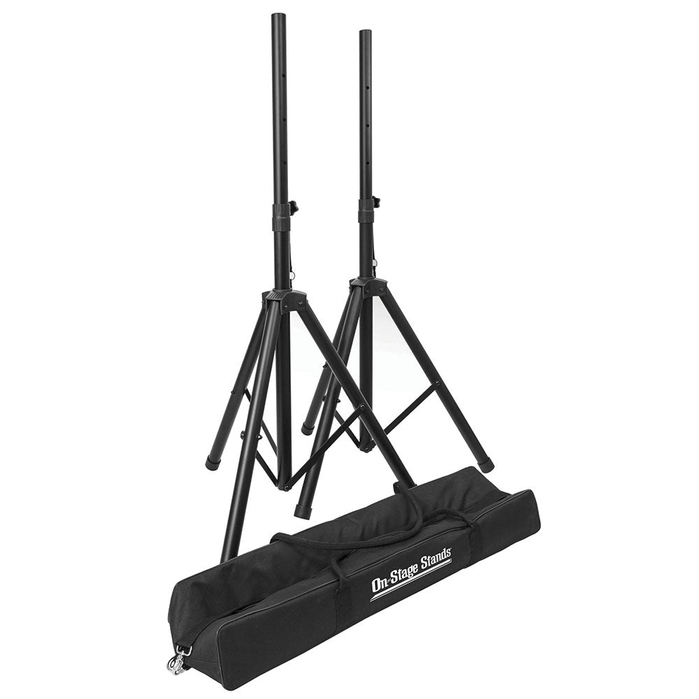 On Stage SSP7750 Tripod Speaker Stand Set with Carrying Bag