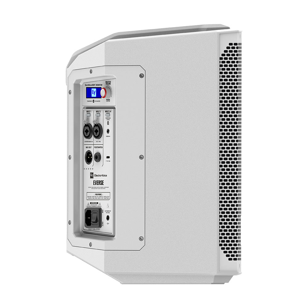 Electro-Voice EVERSE 8 - Weatherized Battery Powered PA Loudpspeaker (White)