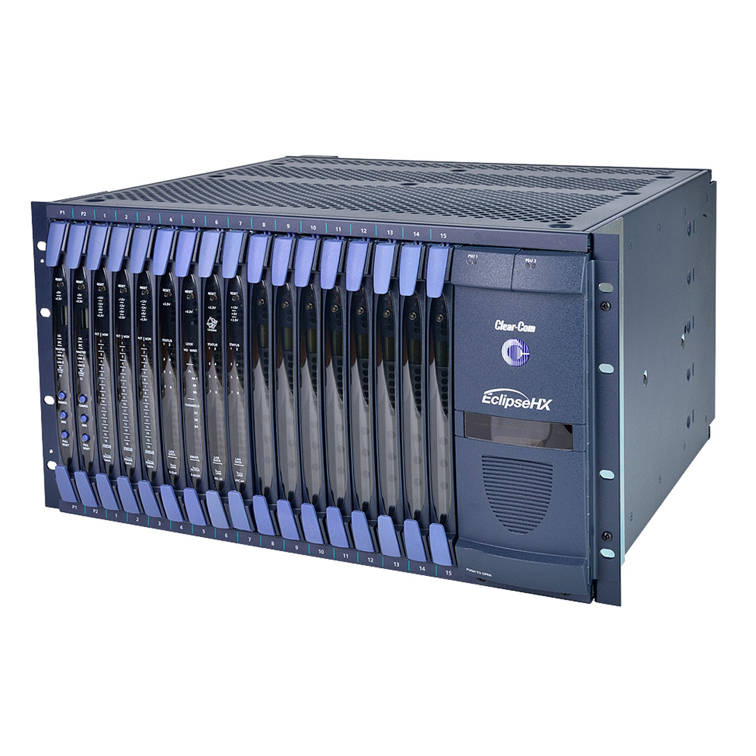 Clear-Com ECLIPSE-HX-OMEGA-48P - Eclipse HX Omega Modular Intercom Frame (48 Analog Ports / 2 CPU)