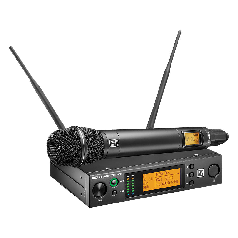 Electro-Voice RE3-ND86 - Handheld Wireless System (6M Band / 653 - 663 MHz)