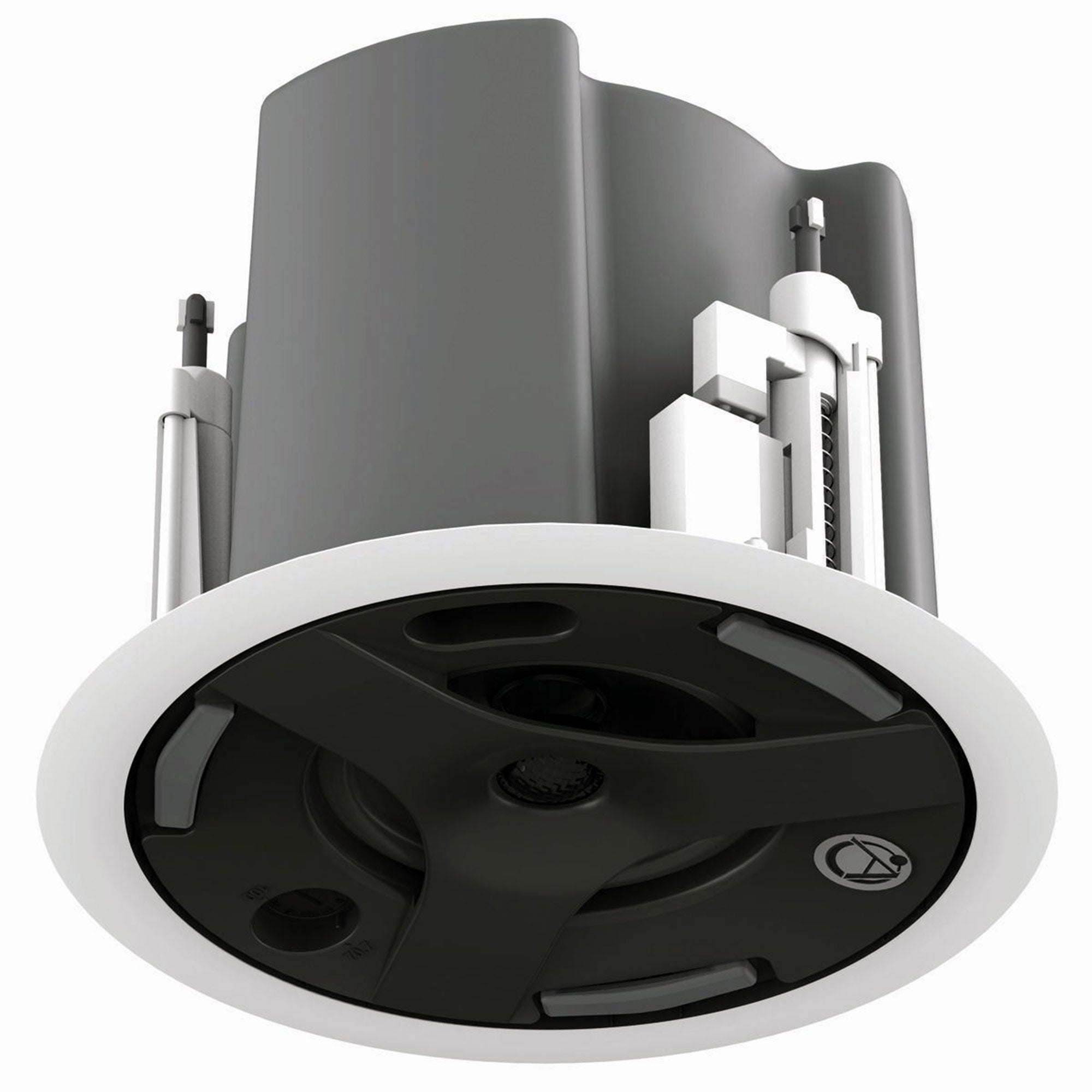 AtlasIED FAP43T-WEGS - 4.5-Inch Coaxial In-Ceiling Loudspeaker with Transformer (White)