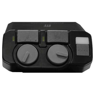 RTS BP-325 Dual-Channel Binaural Programmable Beltpack for Dynamic Microphones - Black