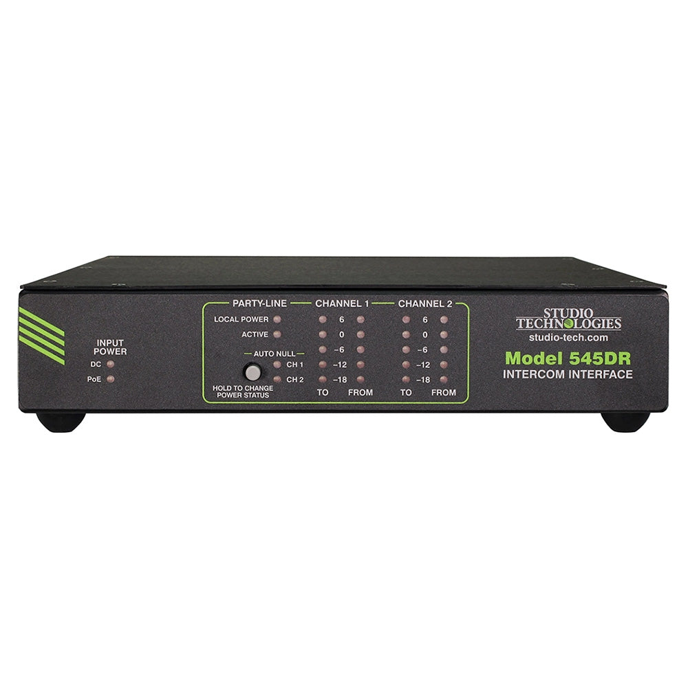 Studio Technologies Model 545DR - Intercom to Dante Interface