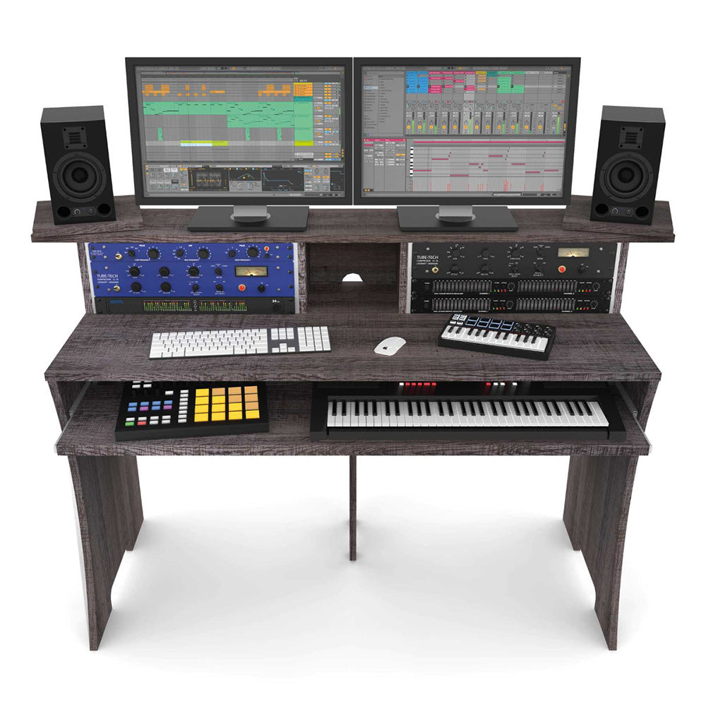 Glorious Workbench - Studio Production or Editing Station Desk (Driftwood)