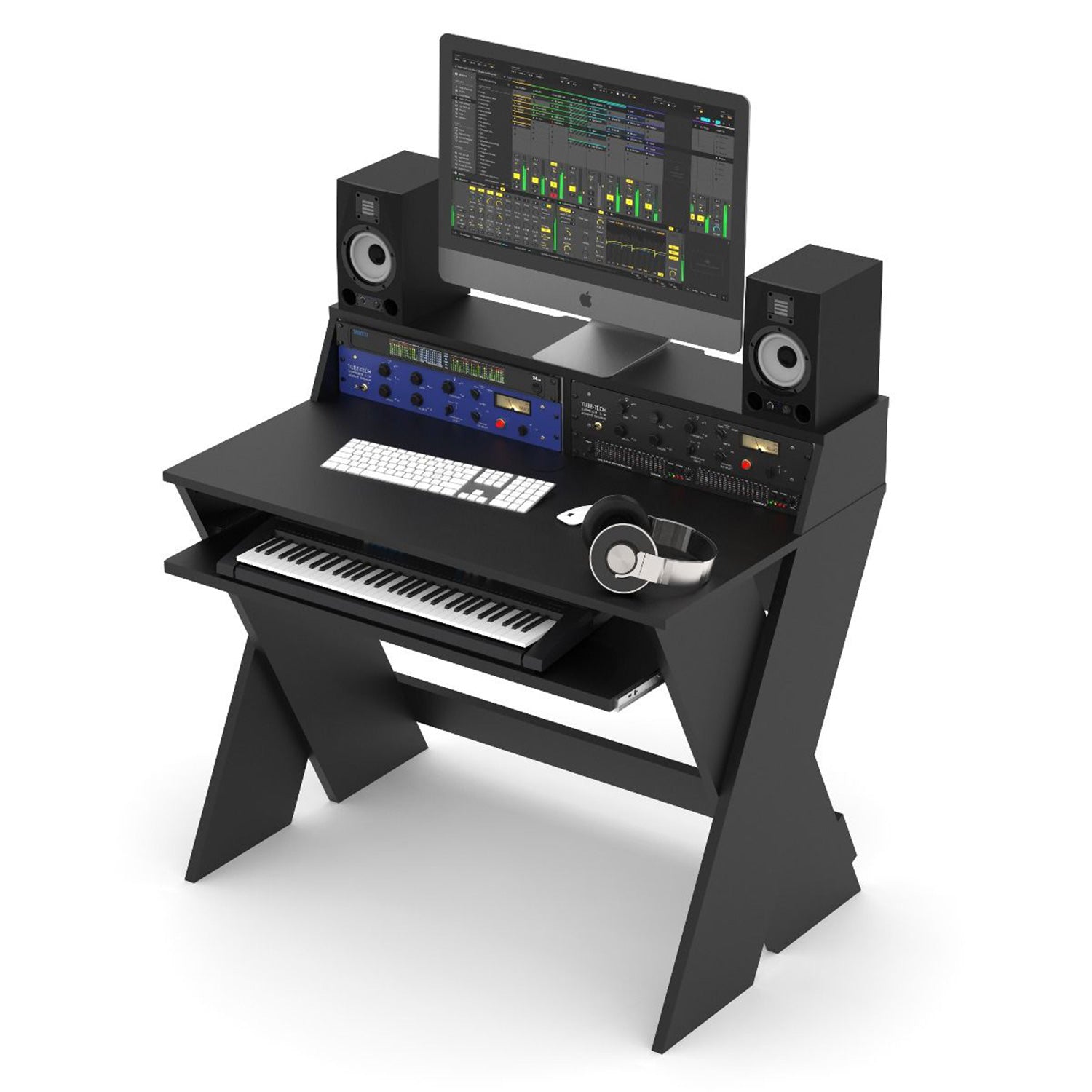 Glorious Sound Desk Compact - Studio or Editing Workstation (Black)