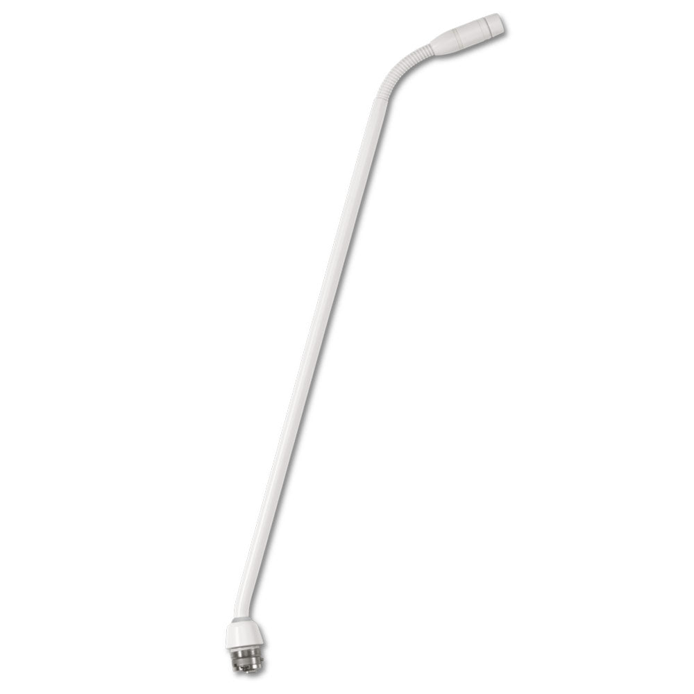 Shure MX415WRLP/N 15" White Gooseneck Microphone w/ Light Ring