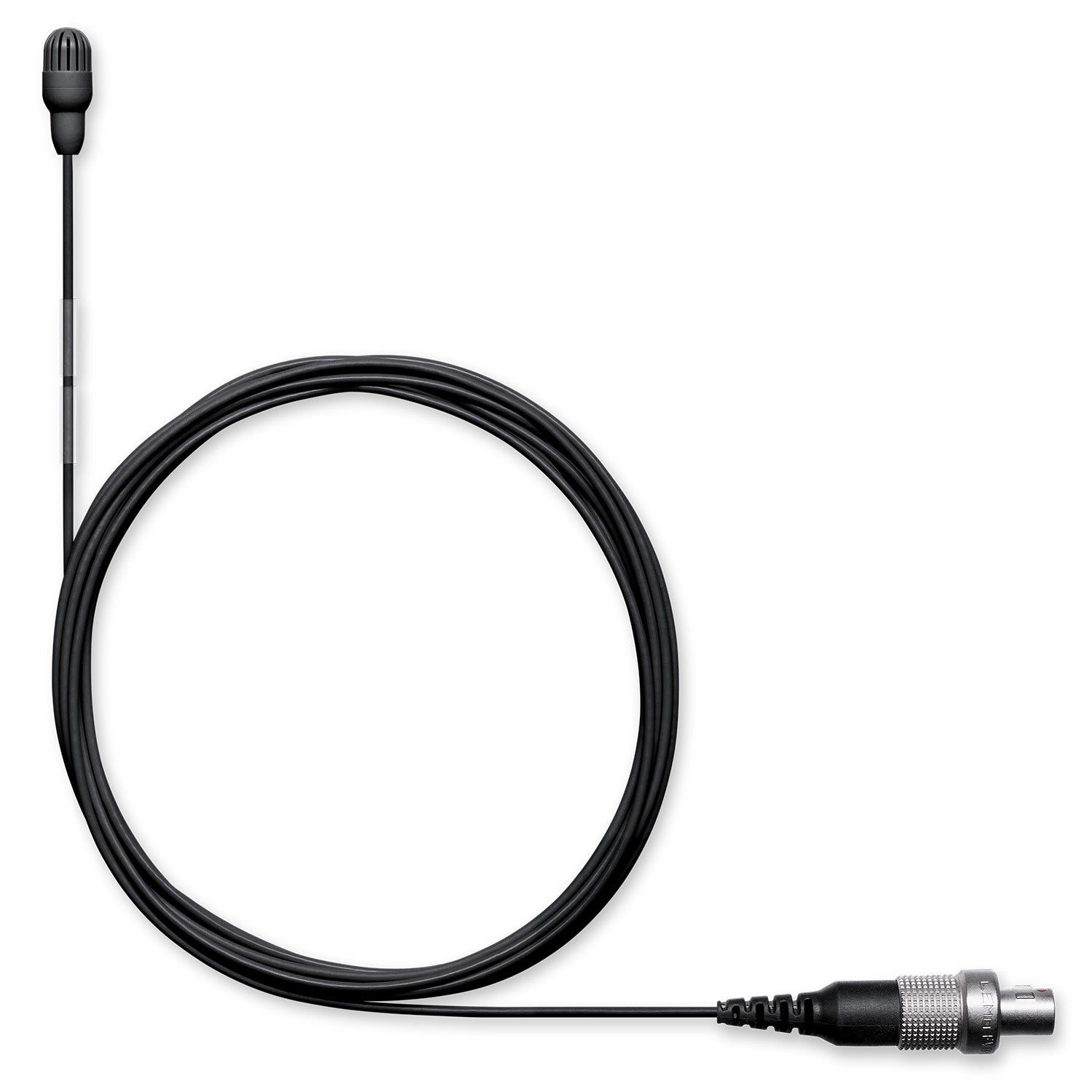 Shure TwinPlex TL45B/O-LEMO Subminiature Lavalier Microphone (Low Sens, Lemo, Black)