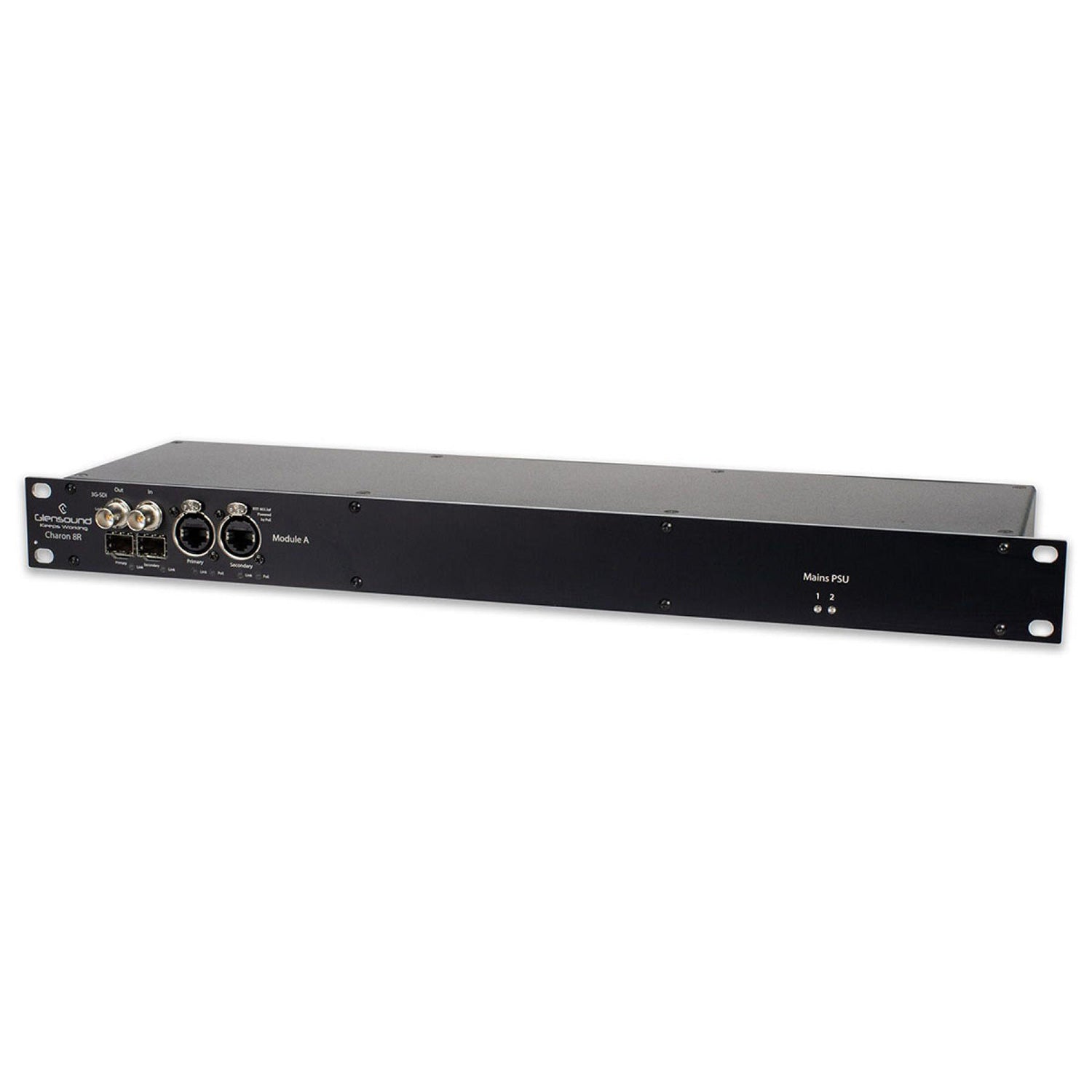 Glensound Charon 8R1 - Rack Mount 8-Channel Dante/SDI Embedder De-Embedder