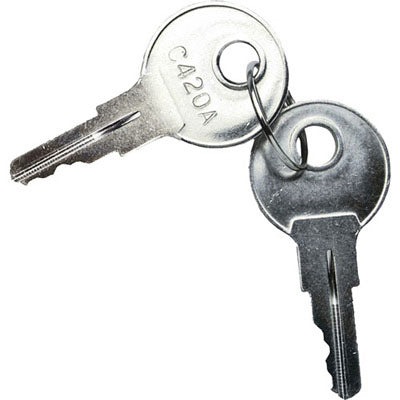 Middle Atlantic SFD-KEY Replacement Keys for Universal Front Doors