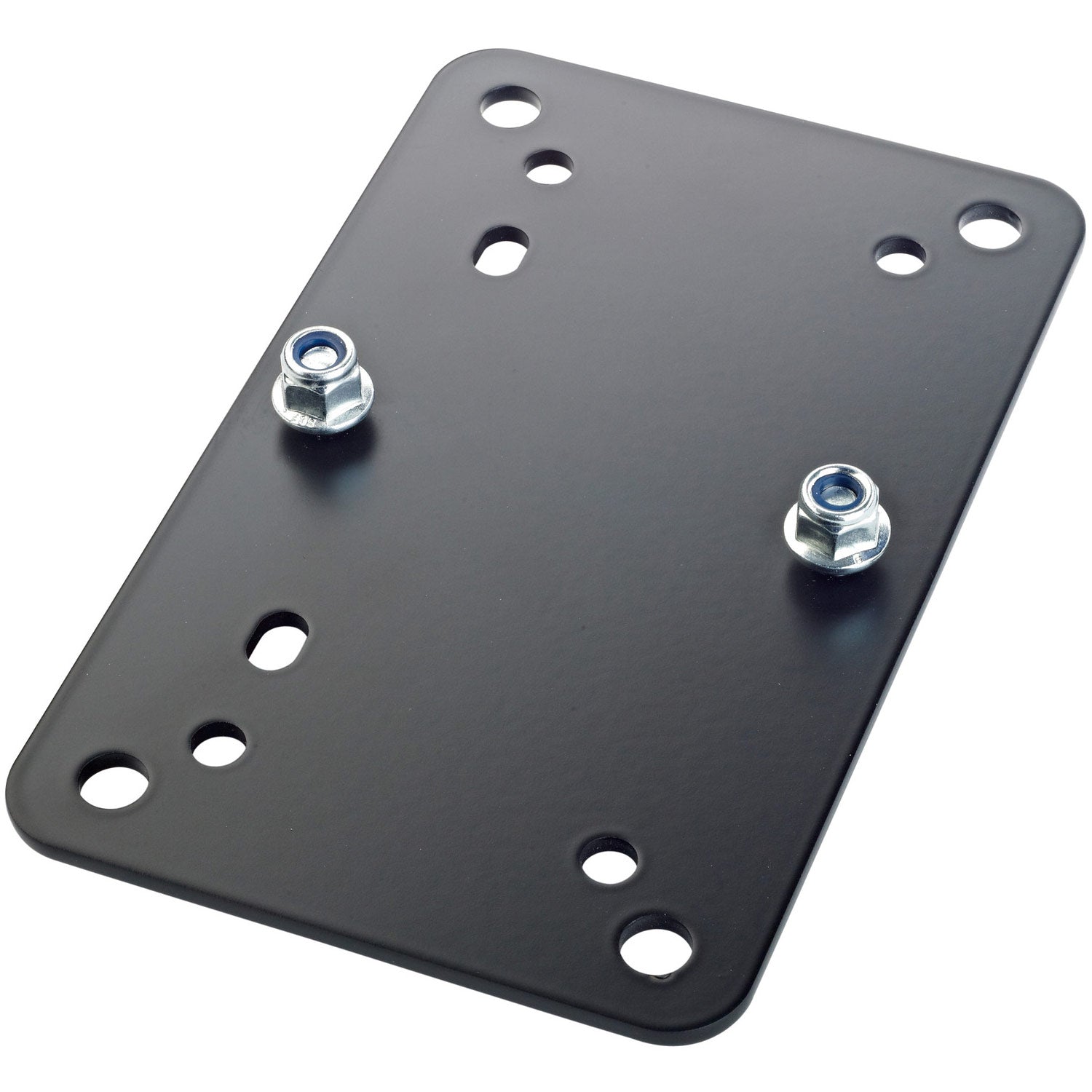 K + M 24354 Adapter Panel 2 for Speaker Wall Brackets (Black)