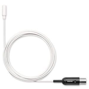 Shure TwinPlex TL48W/O-MTQG-A Subminiature Lavalier Microphone (Tailored, MTQG, White)