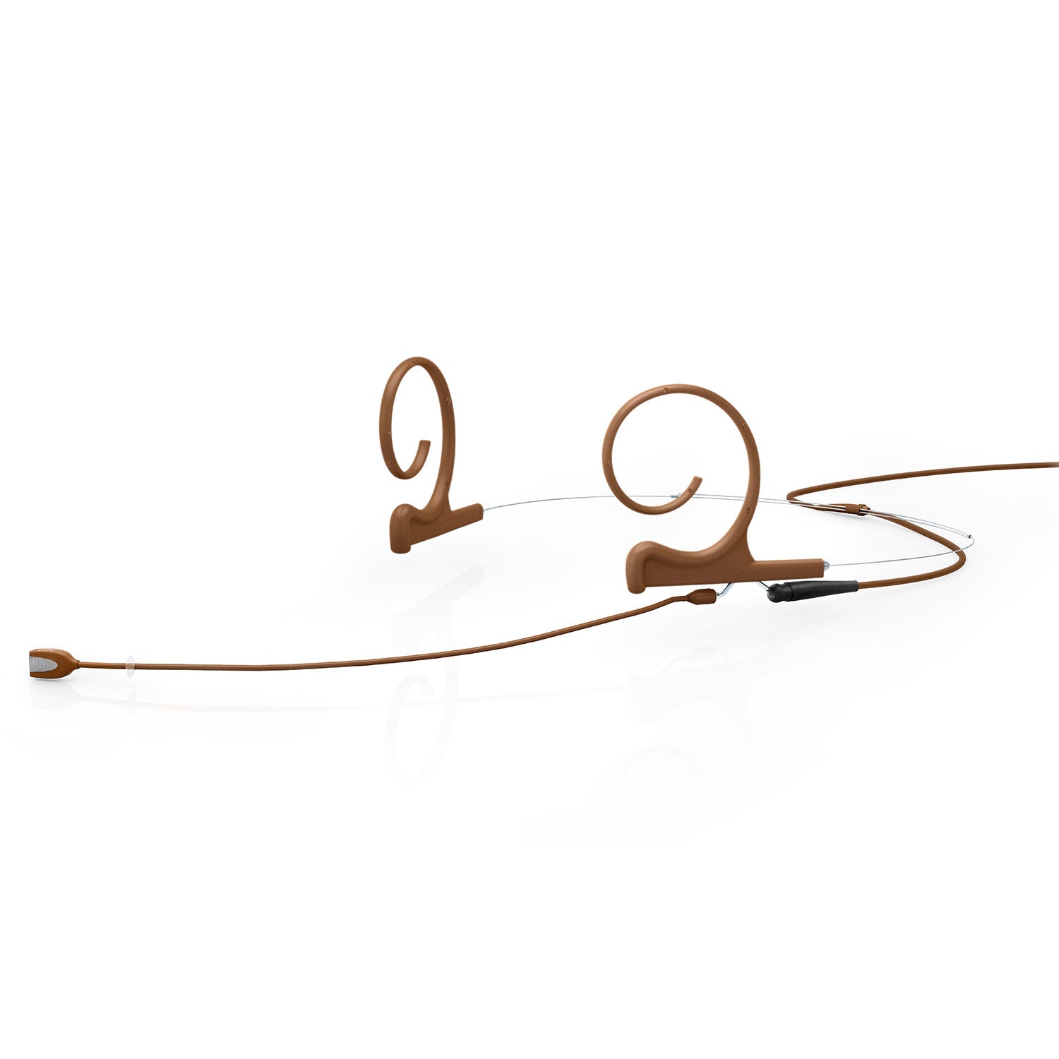 DPA Microphones 4166 CORE Slim Omni Flex Headset Microphone (Brown / TA4F / 110mm Boom)