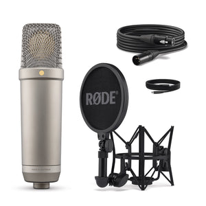 RODE NT1 5th Generation - Studio Condenser Microphone (Silver)