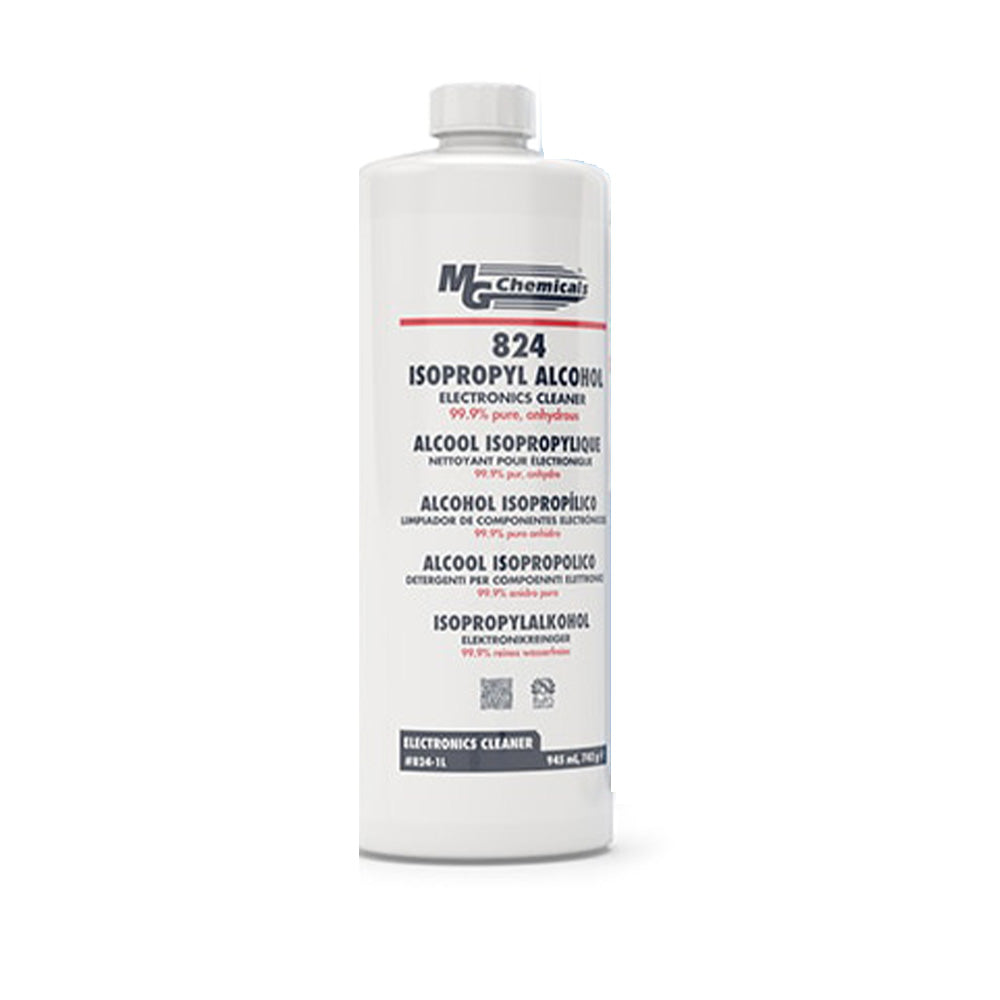 MG Chemicals 824-1L - Isopropyl Alcohol 1-Liter Bottle