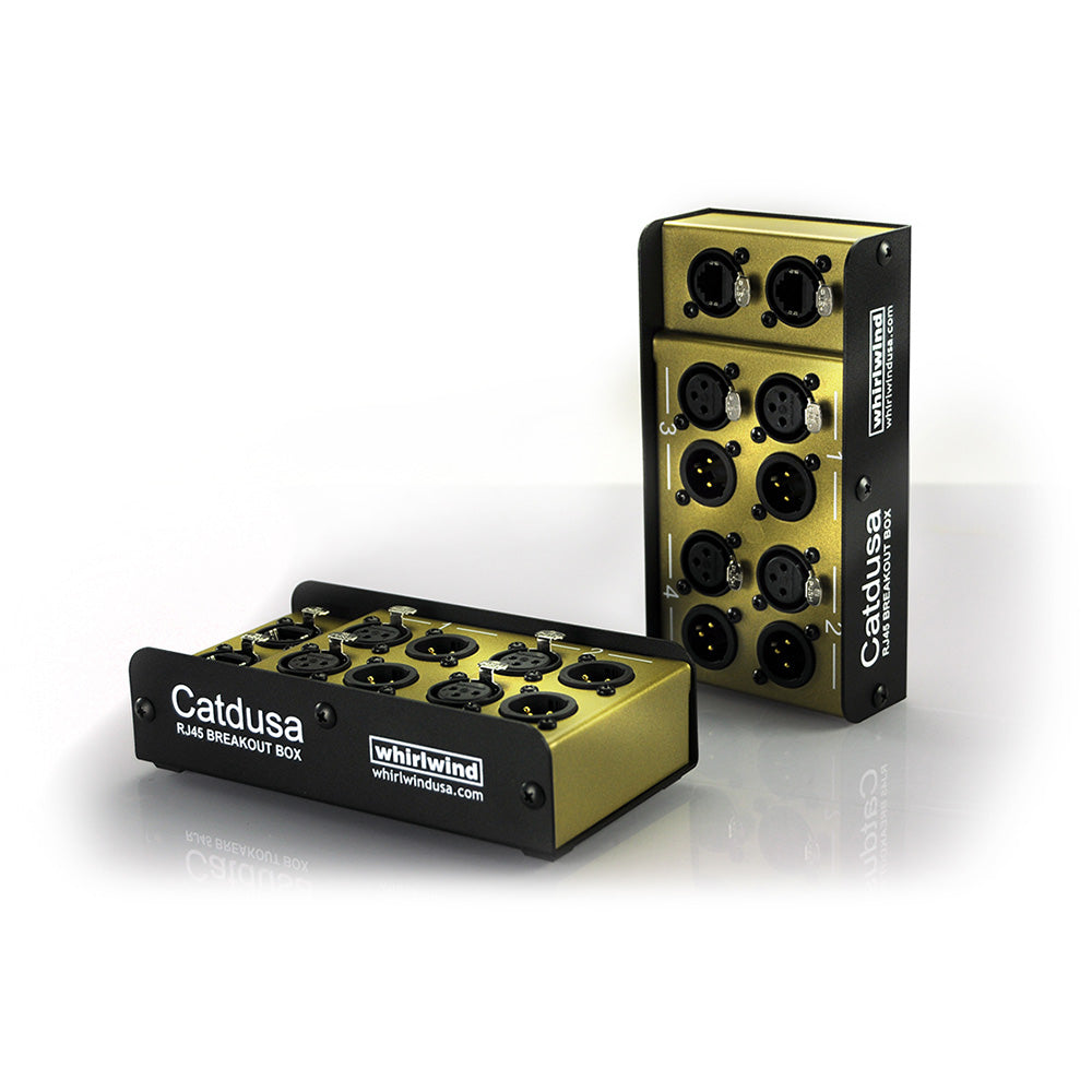 Whirlwind Catdusa - 4-Channel Audio Over Cat5 Extender