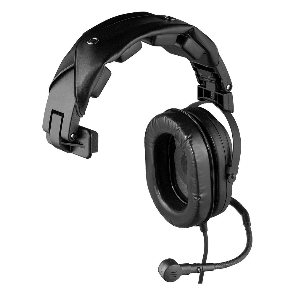 RTS HR-1 A4M Single-Sided Headset with Flexible Dynamic Boom Mic