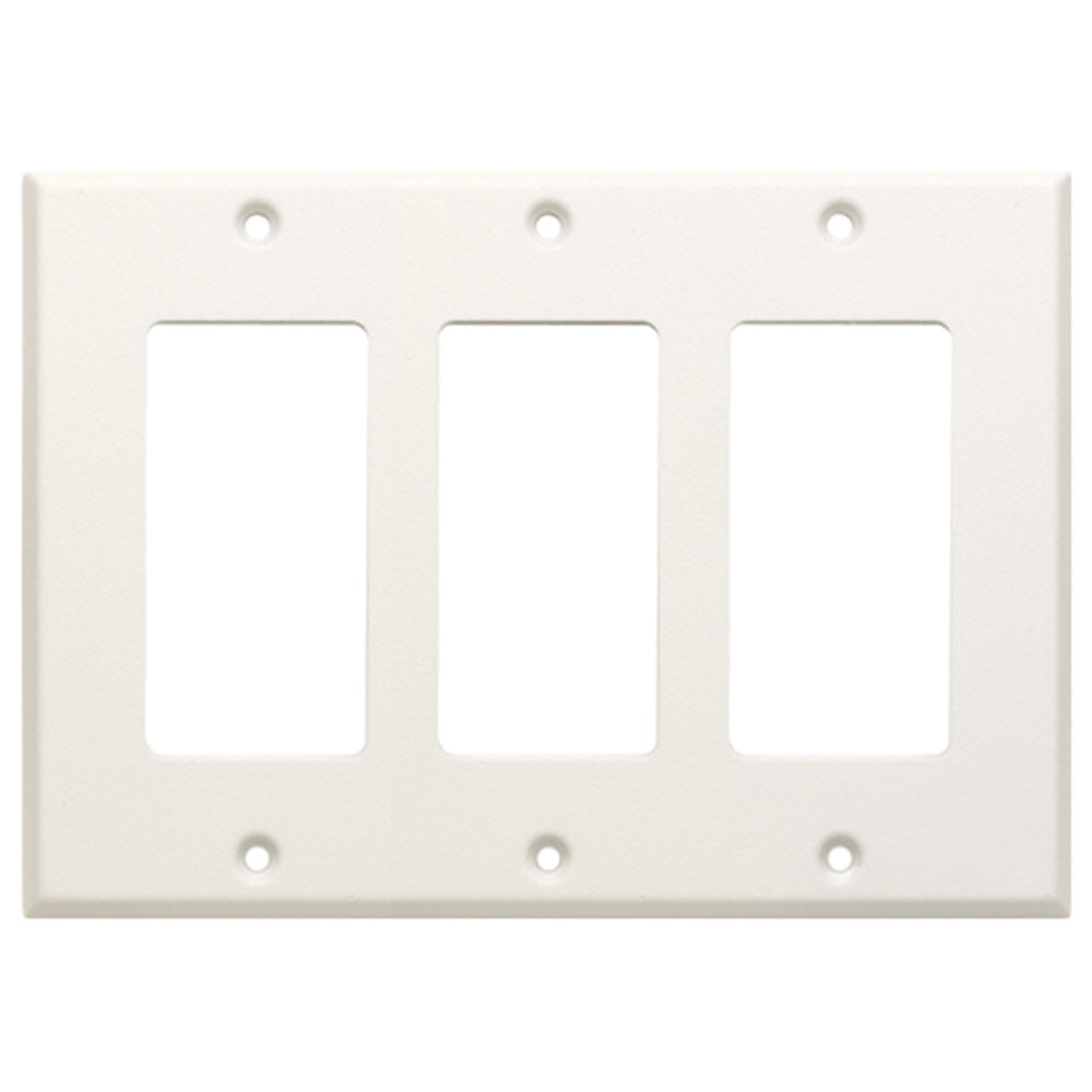 RDL CP-3 Triple Cover Plate for Decora RDL Controls (White)