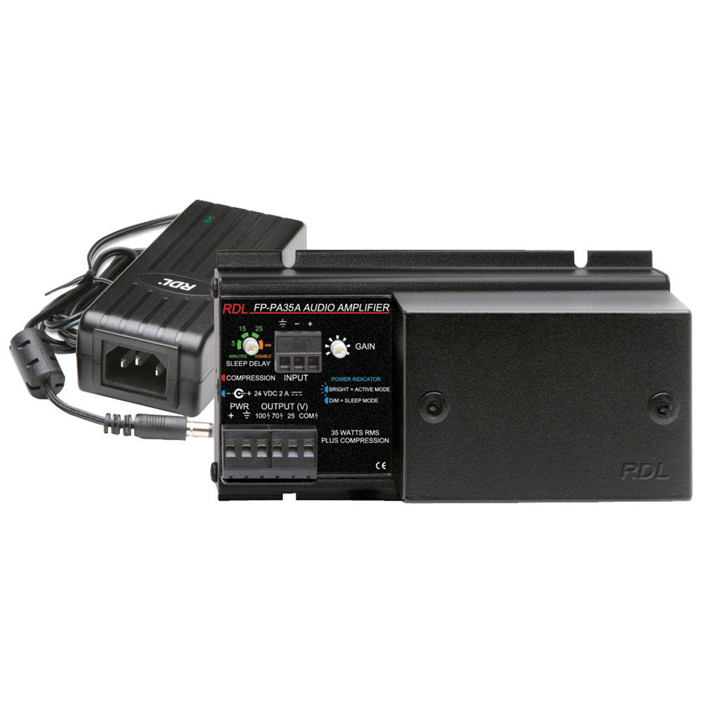 RDL FP-PA35A 35 Watt Installation Power Amplifier (25/70/100 Volt)