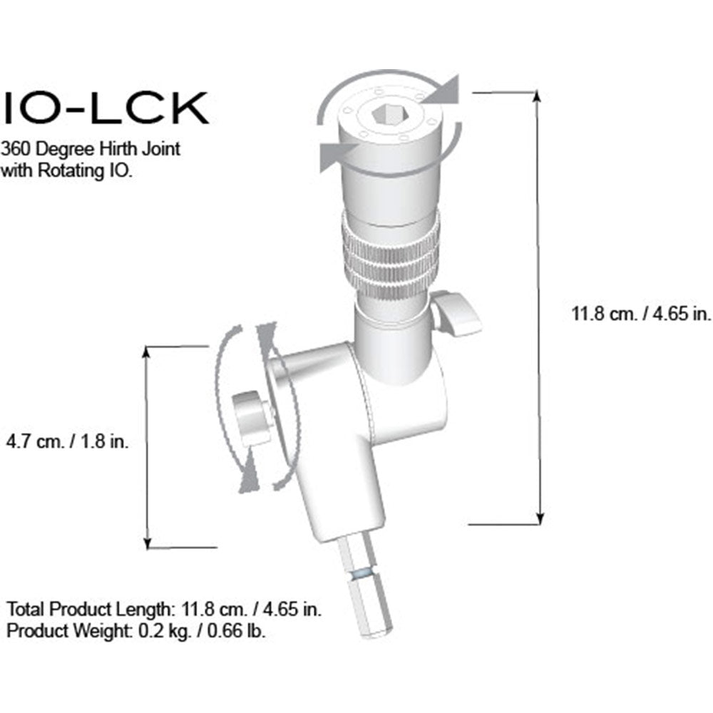 Triad-Orbit IO-LCK IO-Equipped Locking Swivel