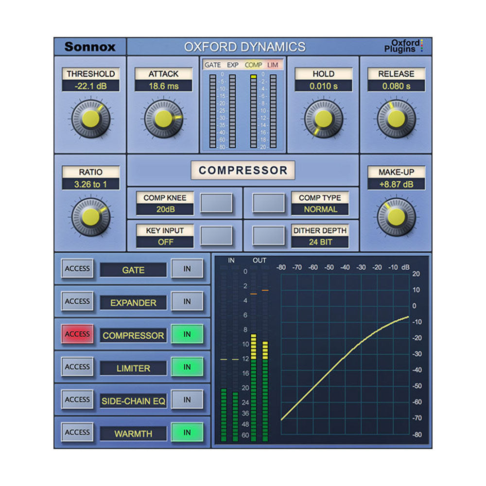 Sonnox Oxford Dynamics Plugin (Pro Tools HD/HDX)