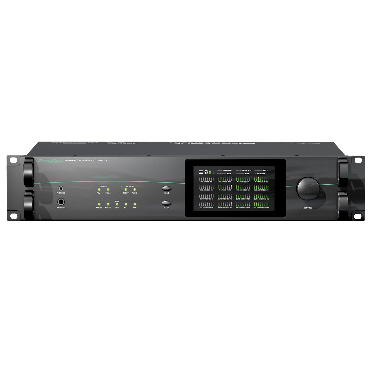 DirectOut PRODIGY.MC - Modular Audio Converter (Chassis Frame)