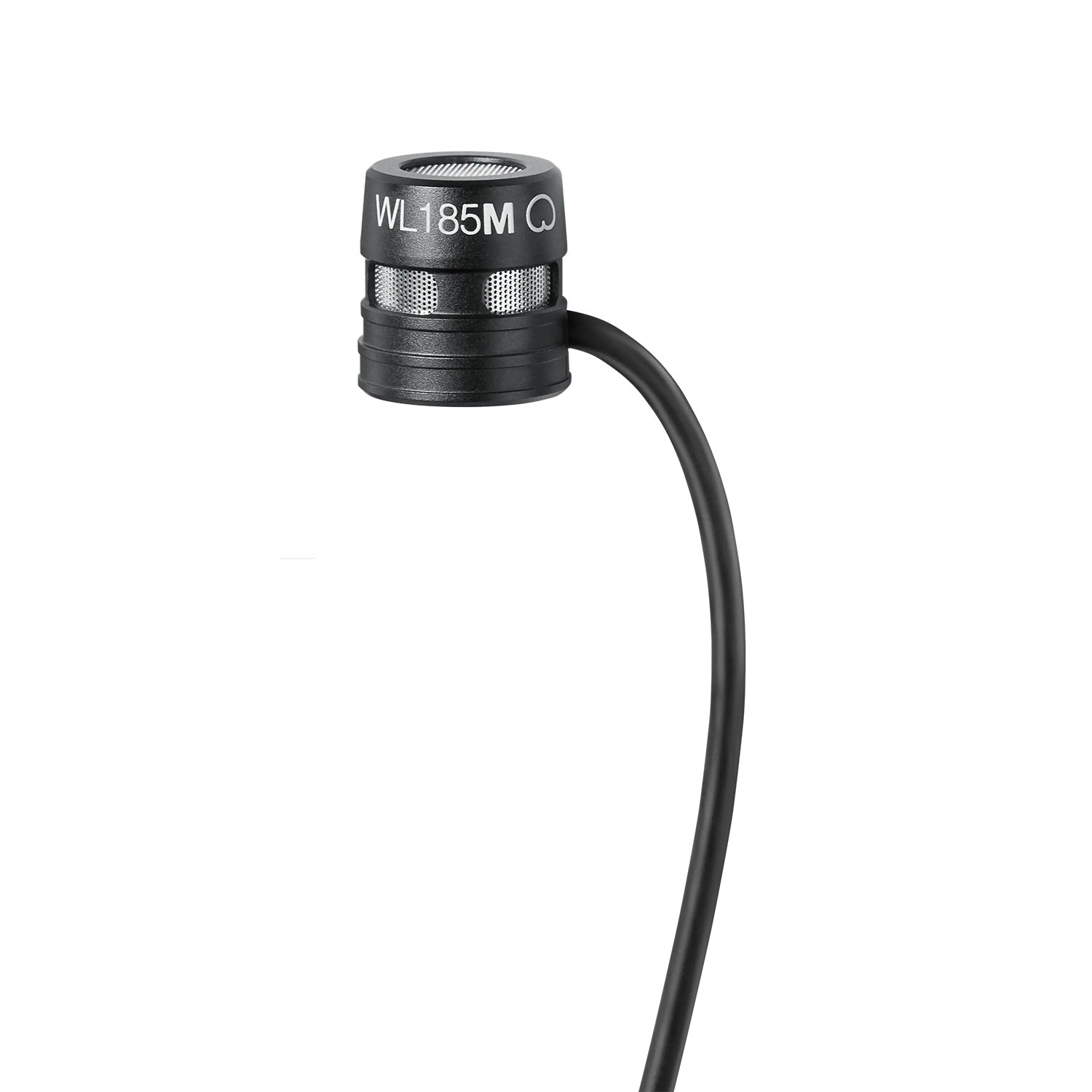 Shure WL185MB/C-TQG - Cardioid Lavalier Microphone (Black / TA4F)