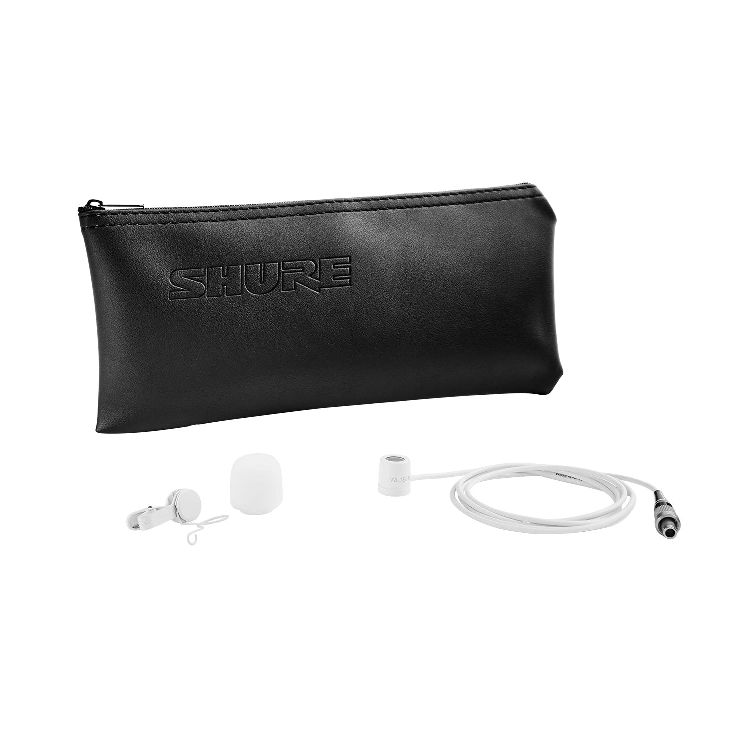 Shure WL183MW/O-LM3 - Omnidirectional Lavalier Microphone (White / 3-Pin Lemo)