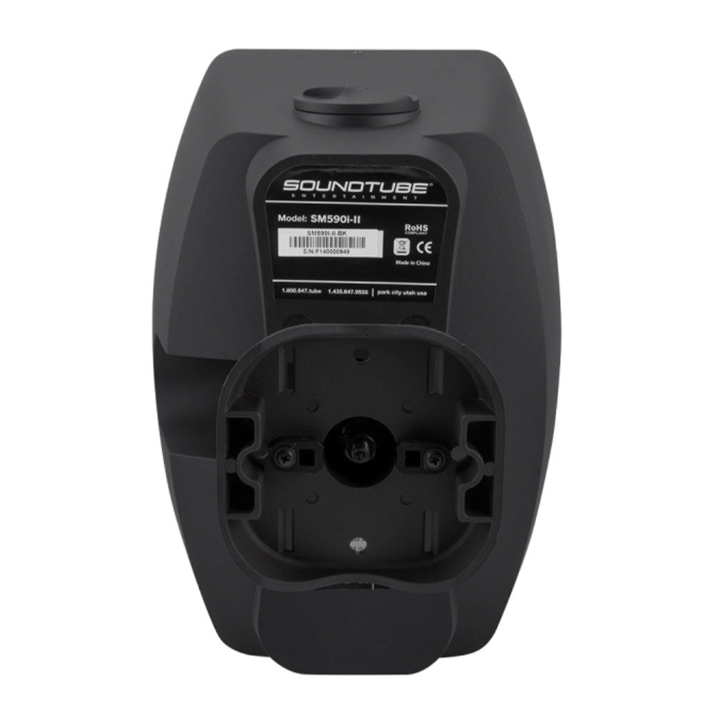 Soundtube SM590i-II-WX-BK - Two-Way 5.25-Inch Outdoor Surface Mount Speaker (Black)