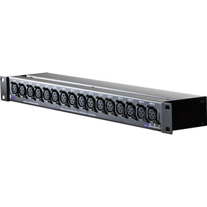 ART P16 Rackmount 16 Point XLR Patch Bay/Input Panel